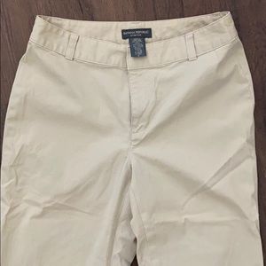 Banana Republic Khaki crop pants